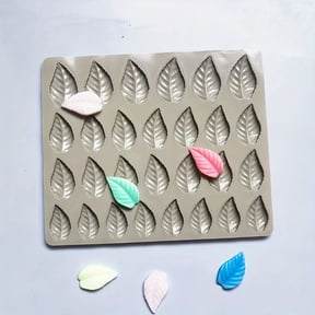 Silicone Leaf-Shaped Chocolate Mold - 28 Cavity Baking Tool for Unique Candy & Fondant Creations