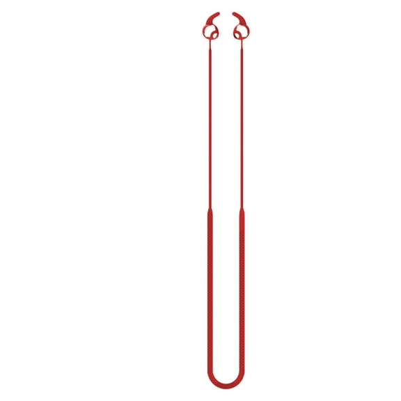 Silicone Leash Sports Lanyard，Anti-Lost Strap for Beats Solo Buds Headphone Holder Rope Sweat-ptoof Earphone Neck Strap Accessories