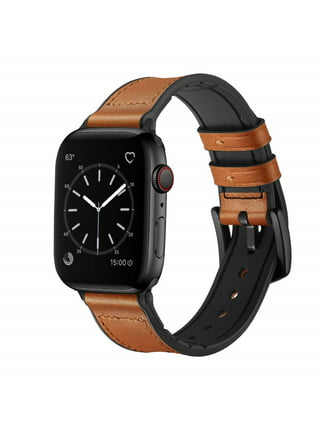  Archer Watch Straps - Top Grain Leather Watch Straps for Apple  Watch (Black/Matched Thread, Matte Gray Hardware, 38/40/41mm) : Clothing,  Shoes & Jewelry