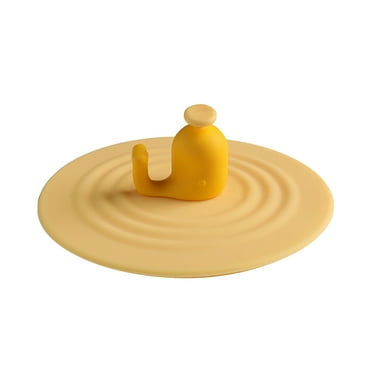 Silicone Lids Cup Covers 1 PC Clearance 4 Inch Cute Drink Covers Round Cup Covers for Drinks for Safety Silicone Lids for Cups Mugs Coffee Cup Tea Pots Reusable Washable