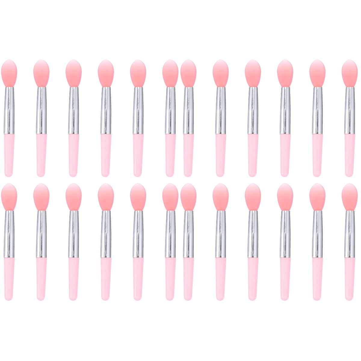 Silicone Lip Brush Sponges Wand Applicator Cosmetic Lipstick 24 Pcs