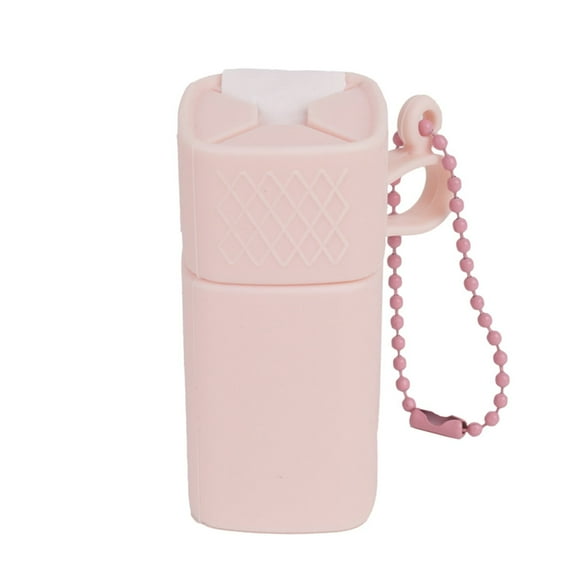 Silicone Lipstick Protective Storage Bag Portable Hanging Cosmetic Organizer Pouch Travel