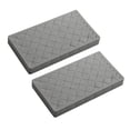 thumbnail image 1 of Silicone Lipstick Storage Rack Desktop Organizer for Cosmetics, Makeup Holder with Multiple Slots, Grey, 1 Set, 1 of 6