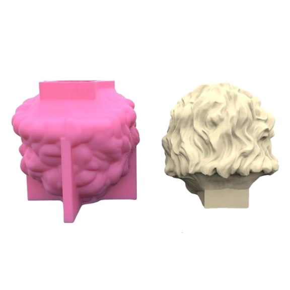 Silicone Little Heads Decor Mold Resin Epoxy Clay Plasters Mold Ornament Jewelry Making