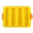 Silicone Loaf Pan Baking Pan,Yellow