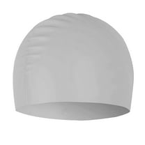 Silicone Long Hair Swimming Cap For Women Men Adult Kids Swim Cap Hat