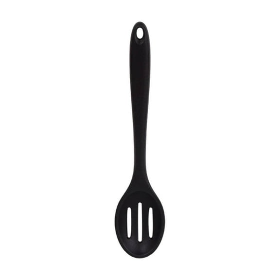 Silicone Long-Handled Soup Strainer Ladle, Ramen Noodle and Rice Salad Spoon, Multifunctional Kitchen Straining Tool