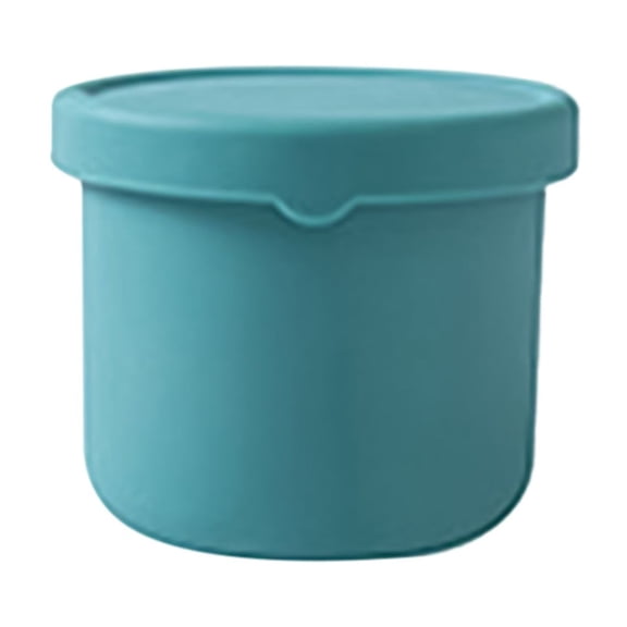 Silicone Lunch Box, Leak Proof Thermal Insulated Food Container with Lid, Microwave & Dishwasher Safe, Portable Meal Prep Container for Office, School, Fruit & Vegetable Fresh Keeping,small