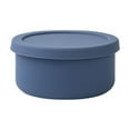 thumbnail image 1 of Silicone Lunch Container, Silicone Food Storage Containers, Bowls with Lids, Multi-function Outdoor Round Bowls with Lids, Meal Prep Containers for Kitchen Serving, 1 of 2