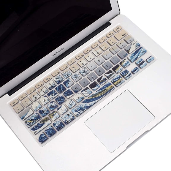 Silicone Macbook Keyboard Cover For Macbook Air 13 Inch (A1466 / A1369, Release 2010-2017) & Macbook Pro 13/15 Inch(With Or W/Out Retina Display, 2015 Or Older Version)