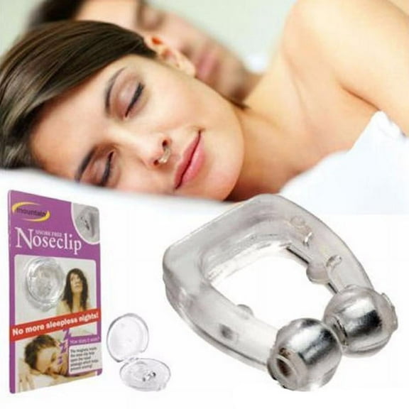 Silicone Magnetic Anti Snore Stop Snoring Nose Clip Sleeping Aid Apnea Guard VeniCare