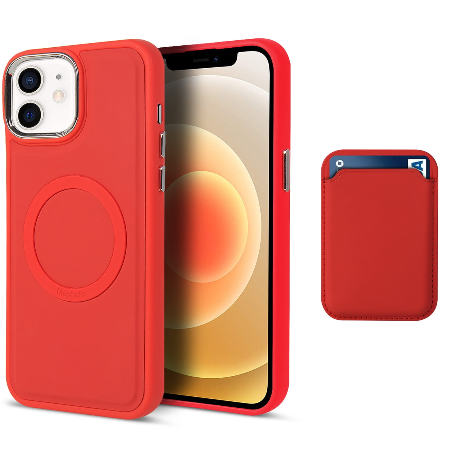 Silicone Magnetic Case for Apple iPhone 11,Compatible with MagSafe