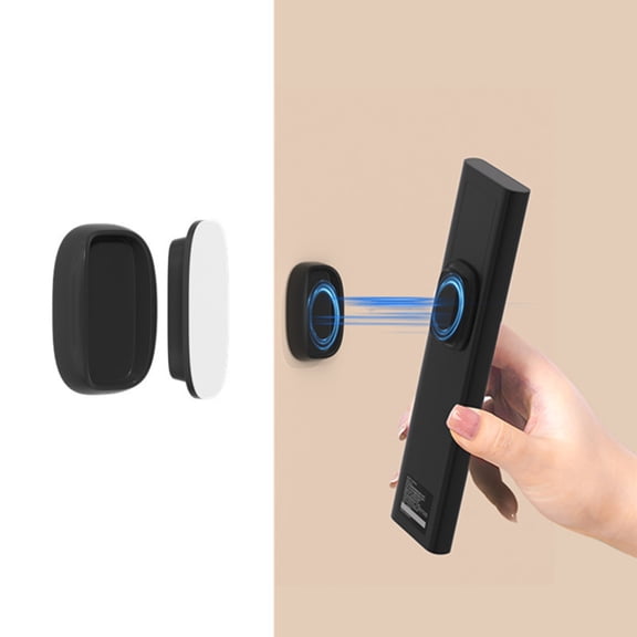 Silicone Magnetic Remote Control Holder Wall Mounted Self-Adhesive Tv Remote & Key Hooks, Home Organizer With Magnetic Fastening For Storage & Organization