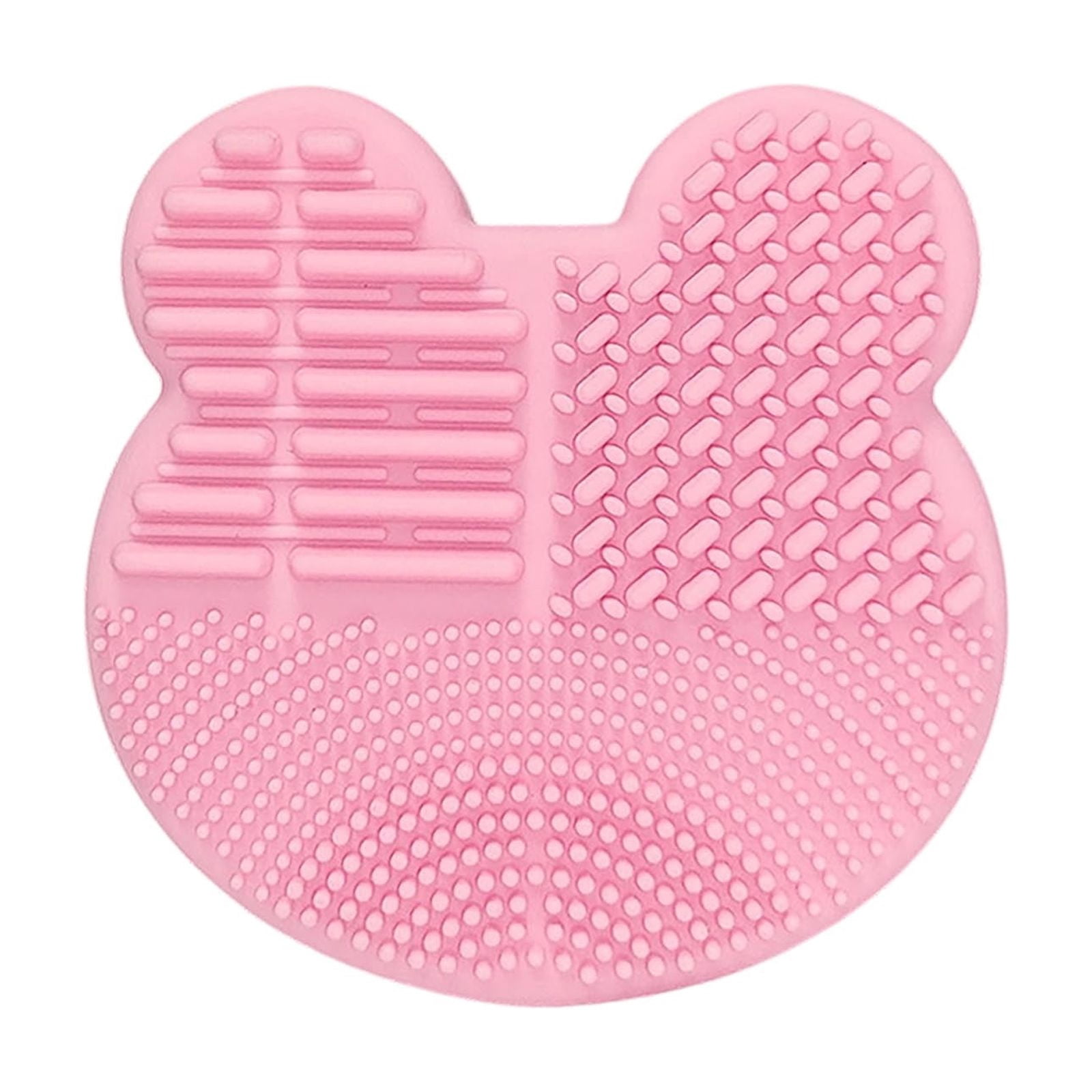 Silicone Makeup Brush Cleaning Pad with Sponge 2-in-1 Brush Holder and ...