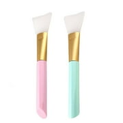 Silicone Makeup Brush Set for Women Soft Facial Foundation Beauty Tools 2Pcs Maskup B Cosmetic Applicator