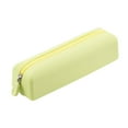 thumbnail image 1 of Silicone Makeup Brush Storage Bag - Portable Soot-Proof Organizer Case for Travel (8.35x2.32x2.17in), Blue/Green/Pink/Gray, Reusable & Leak-Resistant, 1 of 4