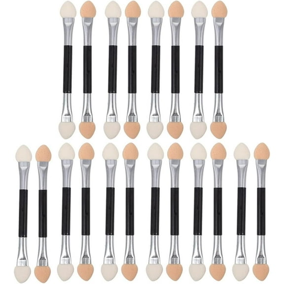 Silicone Makeup Sponge Girl Makeup Set 30pcs Cosmetic Applicators Supple Eyeshadow Brushes Eyeshadow Makeup Tools Eyeshadow Applicators for Females Teen Girl Makeup Set Makeup Mascara