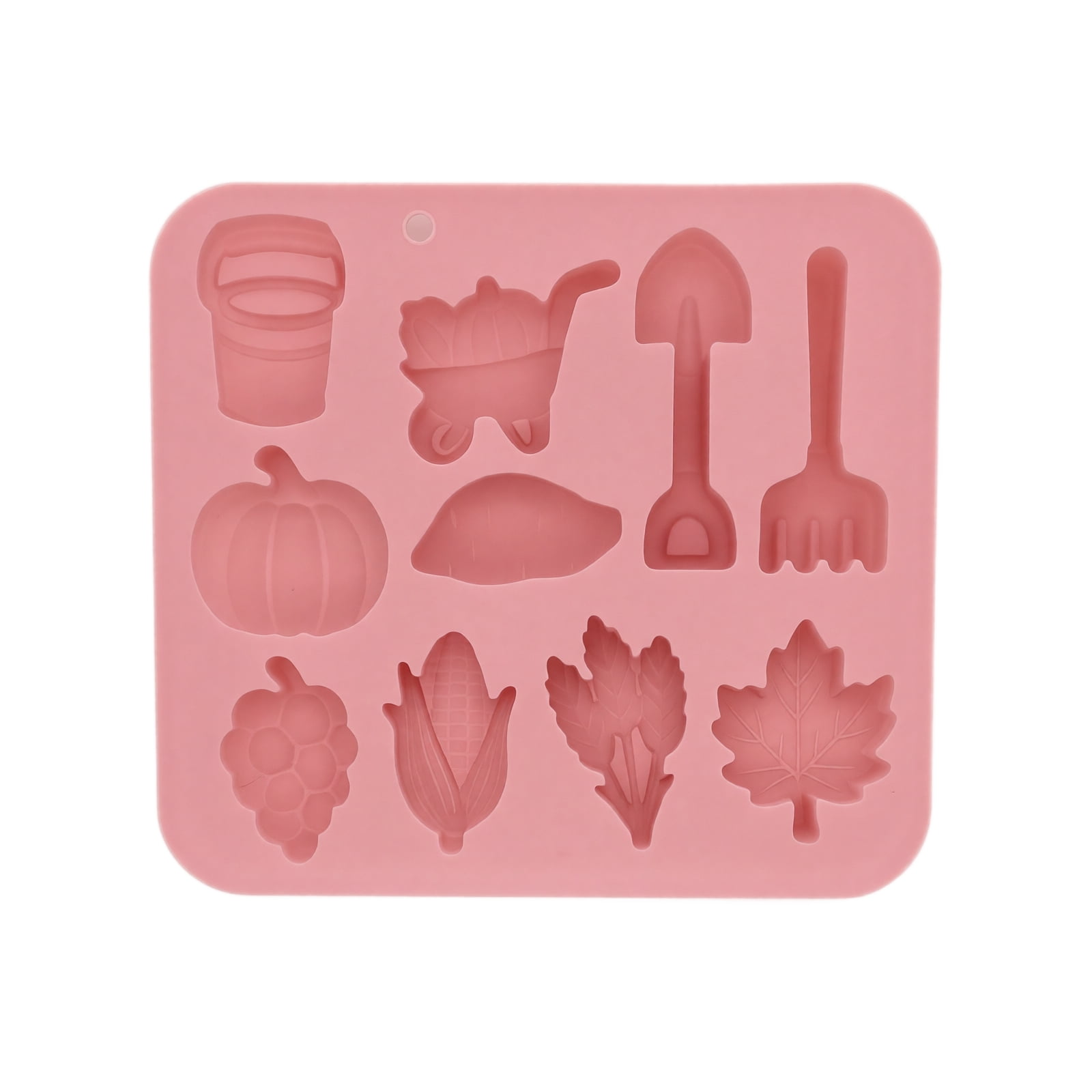 Silicone Maple Leaf Pumpkin Baking Mold Harvest Wheat Chocolate Candy ...