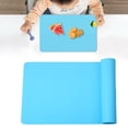 thumbnail image 1 of Silicone Mat, Rectangle Craft Placemats, Heat Resistant Table Liner, Silicone Mats for Kitchen Counter, Counter Table Protector, Non-Slip Pastry Baking Pad, Multipurpose Product, 400*300*0.75MM,H, 1 of 6