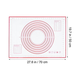 Non-Stick Kneading Dough Mat Clear Scaled, Large, Food Grade Silicone,  Kitchen Pizza Dough Pastry Mat, Bakeware Accessories 