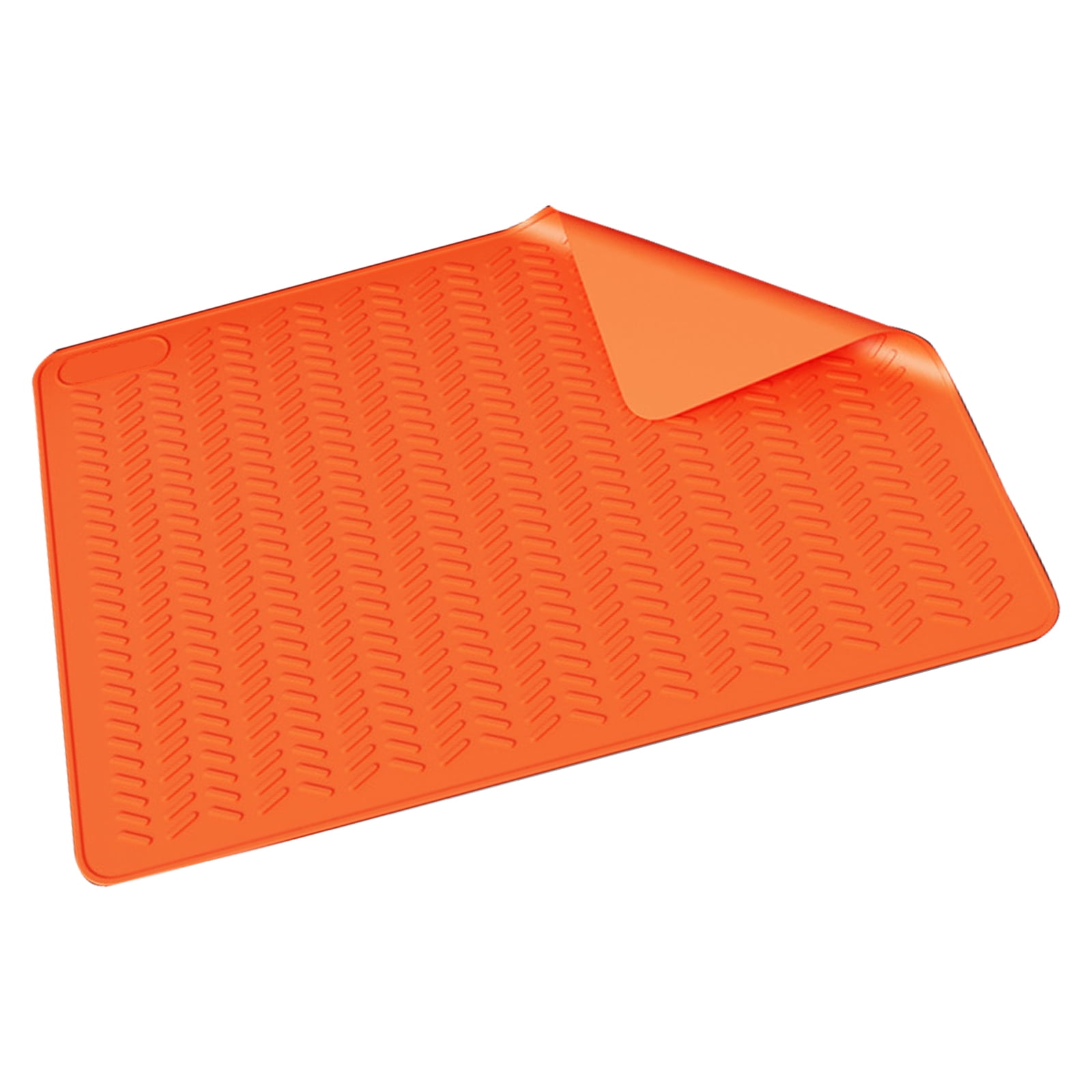 Silicone Mat for Draining Water and Protecting Countertops Electric Stove Protector Scratch Resistant Cooktop Covers