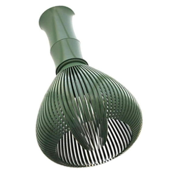 Silicone Matcha Whisk, Reusable Resin Chasen with Whisk Holder for Matcha Stirring, Colored Type A