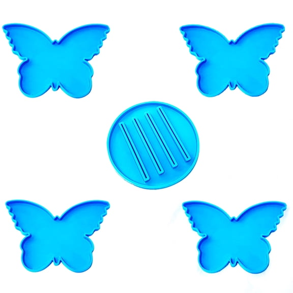 Silicone Material for Butterfly Mold Handmade Gadgets Fondant Mould for Kids Adu