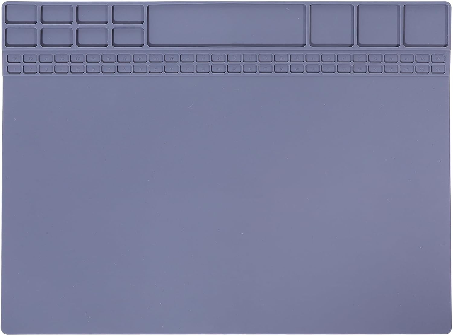 Silicone Mats Heat Resistant Mat Rectangle Gray 400x301x5mm