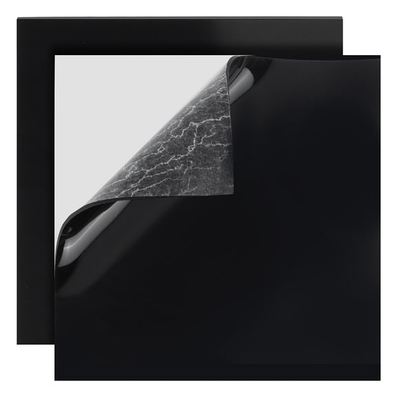 Silicone Mats Heat Resistant Placemat Square Black 250x250x3.5mm