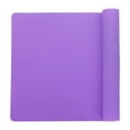 thumbnail image 1 of Silicone Mats for Kitchen Counter, Large Silicone Countertop Protector, Nonskid Heat Resistant Desk Saver Pad for Dishes Plates, Durable &Reusable, 1Pc, Multicolor, Easy to Clean(Purple,15.7x11.8"), 1 of 9