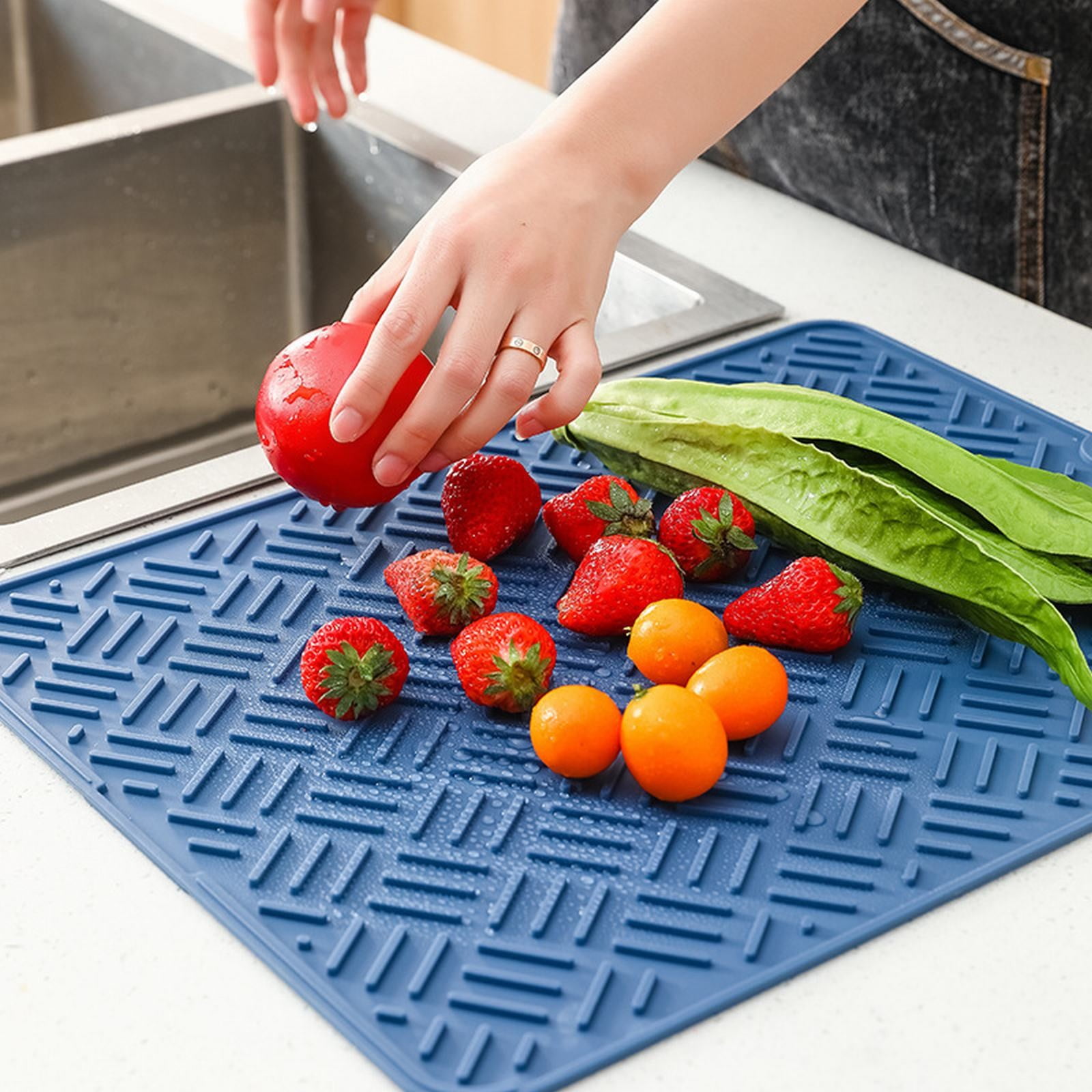 Silicone Mats Pot Holders Multi Purpose Insulated Non Slip Heat Food