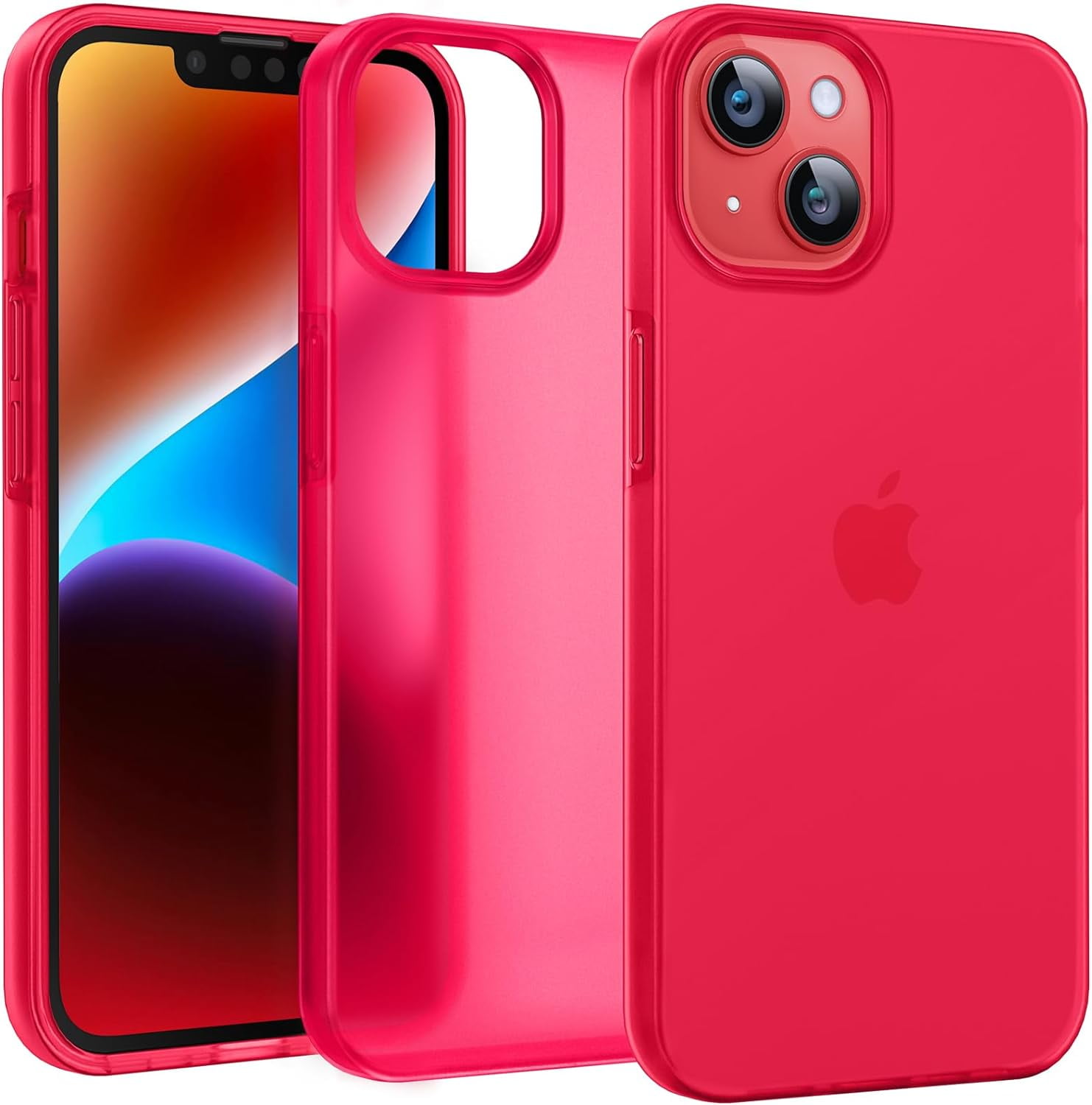Silicone Matte Case for iPhone 13/iPhone 14 (6.1