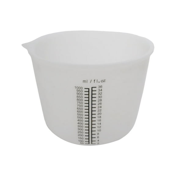 Silicone Measuring Cup Clear Scale Markings Liquid Measurement Jugs Heat Resistant Kitchen Tool Cooking Accessory