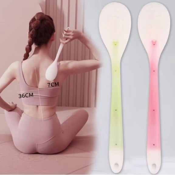 Silicone Meridian Paisha Plate Scraping Tool for Muscle Recovery  Ergonomic Non-Slip Massage Scraper for Tension Relief, Circulation & Post-Workout Wellness, Lightweight Portable for Home Gym Travel