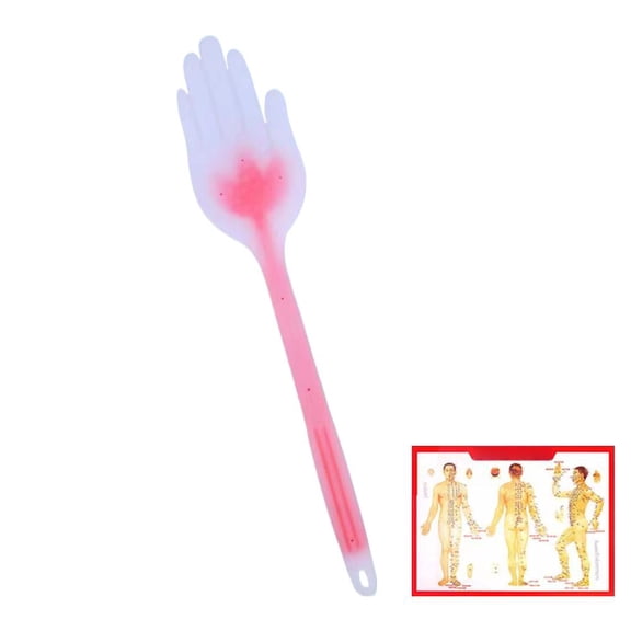 Silicone Meridian Tapping Massager with Dual-Sided Multi-Functional Design for Full-Body Relaxation and Muscle Relief