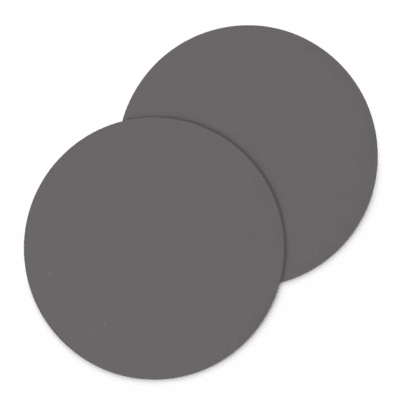 2 Pack 12 Inch Grey Silicone Microwave Mat Non-Stick Heat Resistant