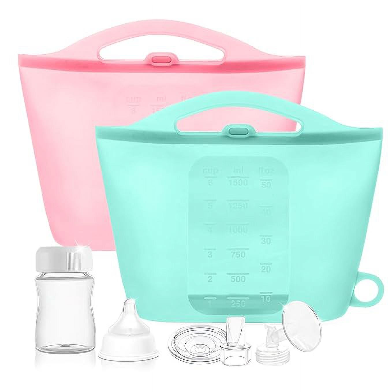 Silicone Microwave Sterilizer Bag 1.5L Breast Pump sterilizer Bags