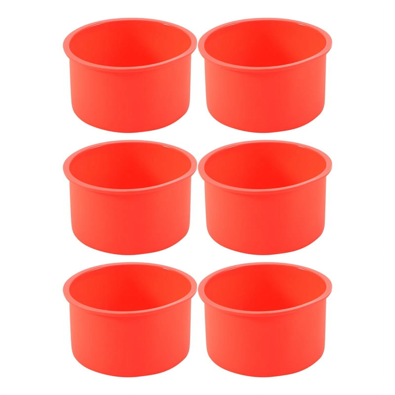 Silicone Mini Cake Molds Inch Round Baking Pan Non-Stick