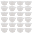 thumbnail image 1 of Silicone Mini Cupcake Holders, Mini Cupcake Liners, Pastry & Dessert Cups, 24 PackWhite, 1 of 5
