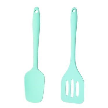 Silicone Mini Kitchen Utensils set of 2 Small kitchen tools Nonstick Cookware with Hanging Hole
