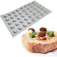 Silicone Mini Mushroom Candy Molds Non Stick Chocolate Gummy Mold