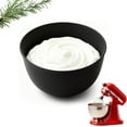 thumbnail image 1 of Silicone Mixer Bowl Insert 5Qt, Kitchen Silicone Bowl Liner - Reusable Silicone Liners for Kitchen Mixer, Kitchen Mixer - Essential Kitchen Mixer Accessories (Red+White+Black), 1 of 10