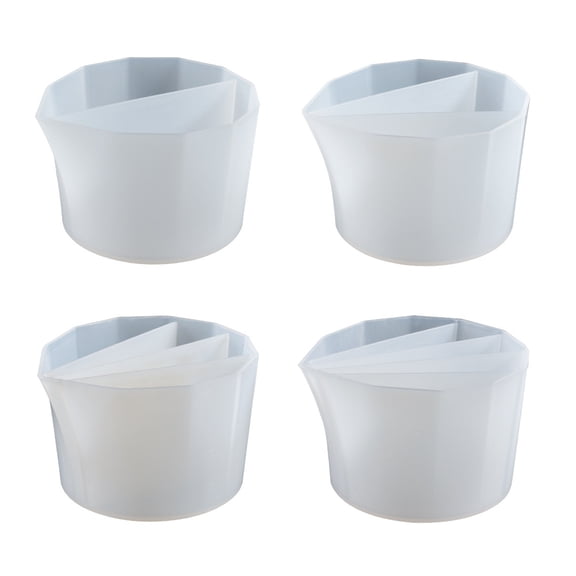 Silicone Mixing Color Cup Distribution Cup Epoxy Resin Measuring Tools Toning Cup Crystal Jewelry for Jewelry Making