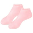 thumbnail image 1 of Silicone Moisturizing Socks for Women Dry Cracked Feet, Soft Gel Rubber Socks, Foot Care Spa Pedicure Silicone Socks for Cracked Heel and Softening Rough Skin, Calluses (1 Pair), 1 of 4