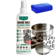 Silicone Mold Cleaner Spray, Multi-Surface Gentle Grease and Food Residue Remover for Cake Pans