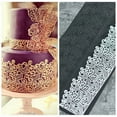 thumbnail image 1 of Silicone Mold Fondant Cake Lace Embossed Cake Mold Sugar Lace Mat Cake Decorating Tool Embossing Mat, 1 of 9