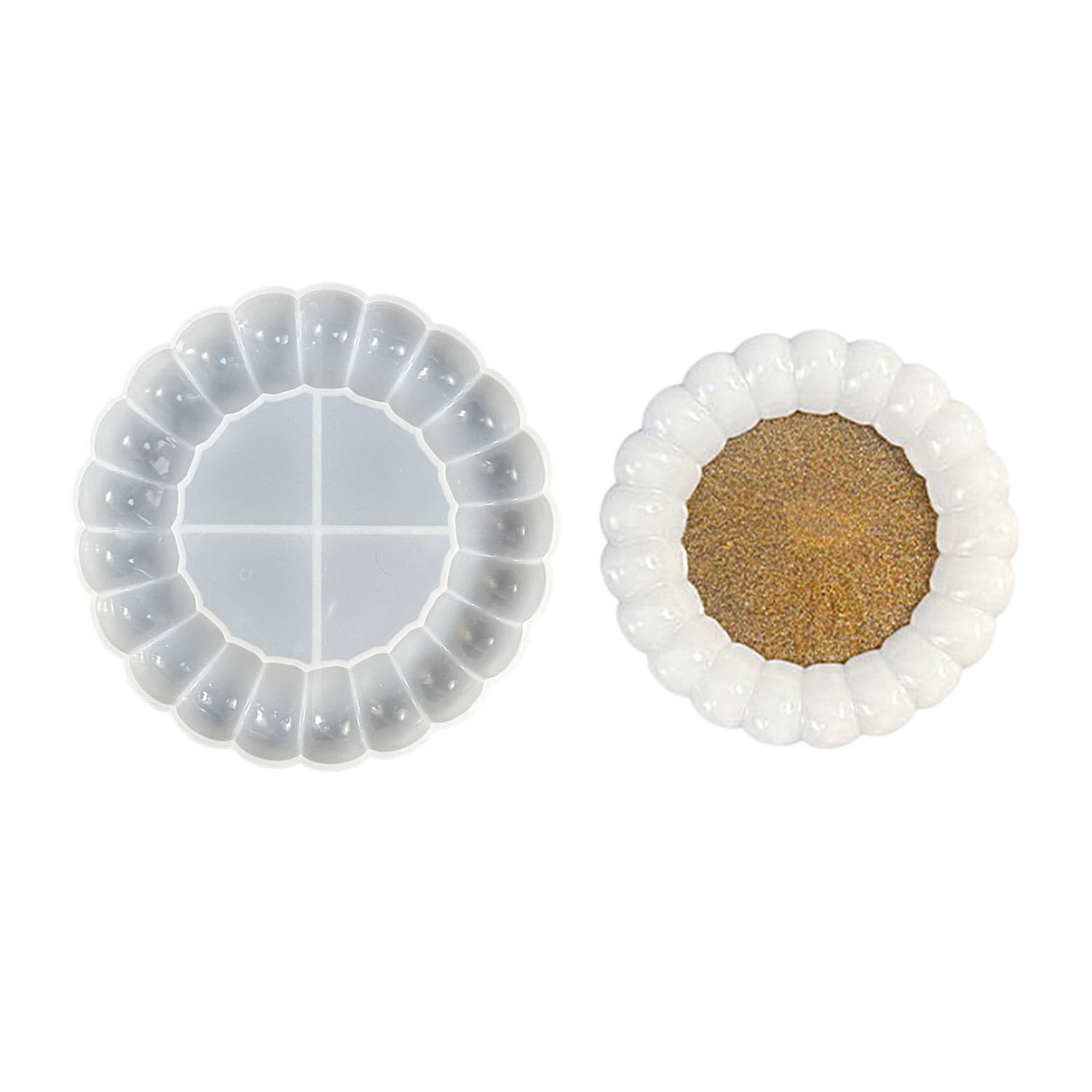 Silicone Mold Irregular Pebbles Coaster Mould Multishaped Cup Mat Molds ...