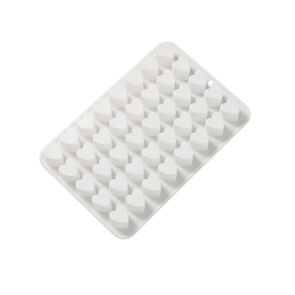 Silicone for Mold Making Heart Shape Silicone Mold, Grade Silicone Baking Molds, Non Stick Multi Cavity Heart Baking Mold, Reusable Silicone Chocolate Mold for Chocolate Heart