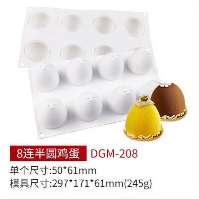 Silicone Mold New 2024 Easter Egg Mousse Cake Ice Cream Silicone Mold Candle Silicone Mold