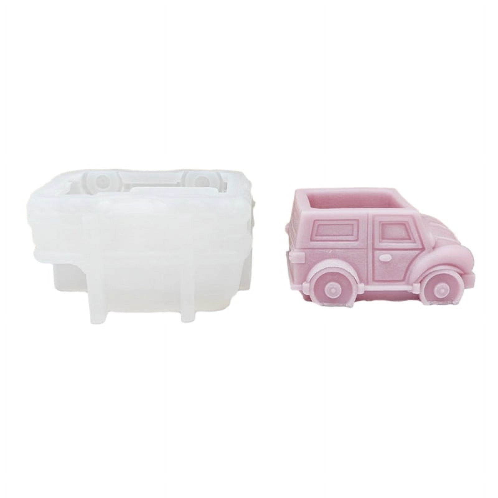 Silicone Mold Old Style Vintage Car Vase Flower Pots Succulent Pen